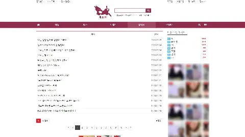 개조아 사이트 화면 3