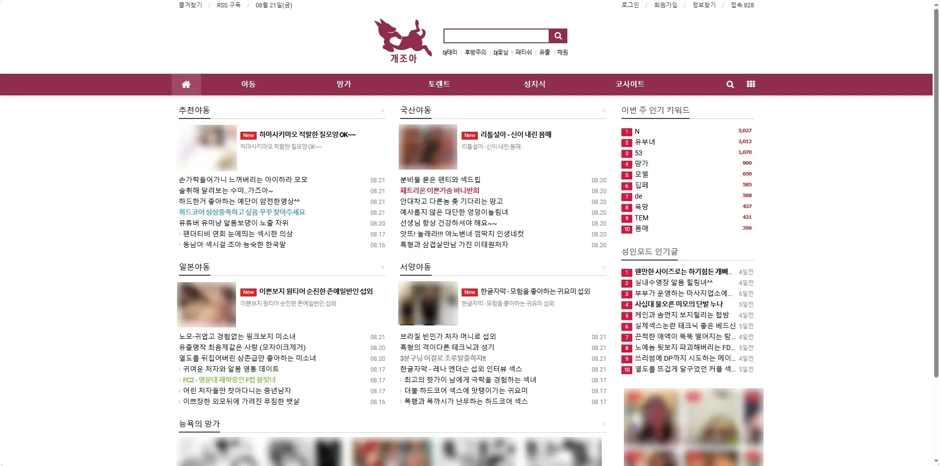 개조아 미리보기
