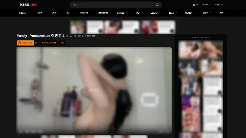 KissJAV 사이트 화면 2
