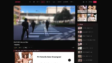 JAVSEE 사이트 화면 2