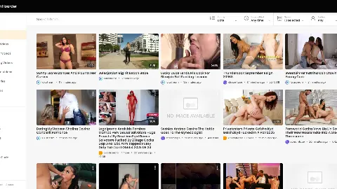PornHoarder 사이트 화면 2
