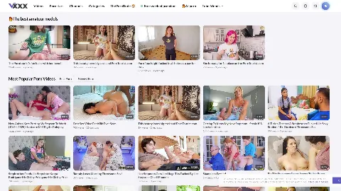 VXXX 사이트 화면 1