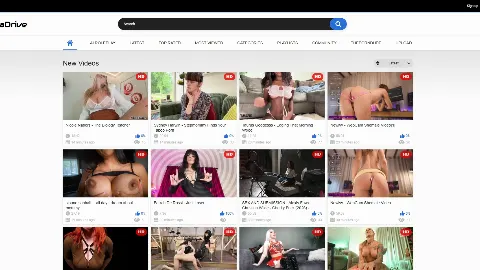xMegaDrive 사이트 화면 1