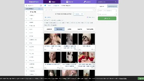 UsersPorn 사이트 화면 4