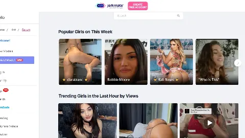 Fapello 사이트 화면 2