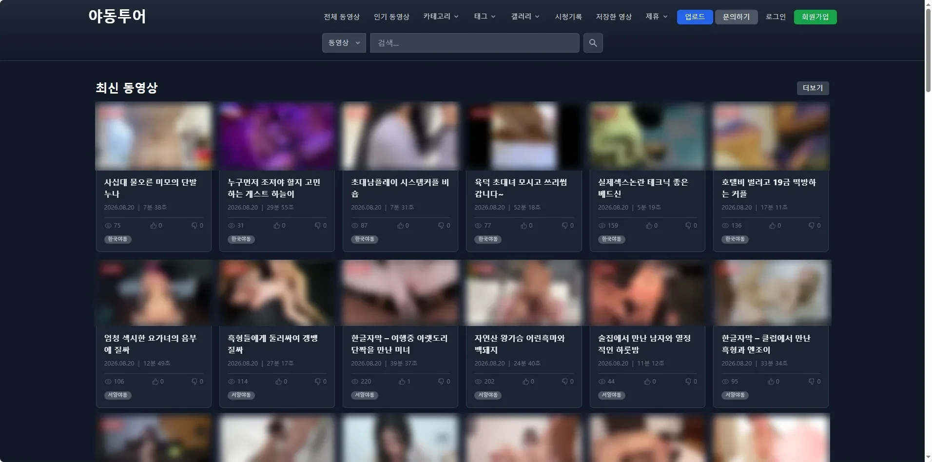 야동투어 미리보기