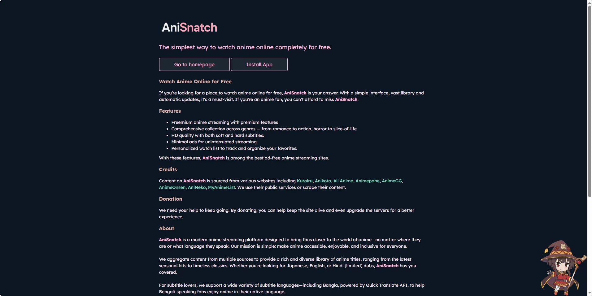 AniSnatch 미리보기