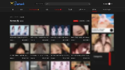 JAVRANK 사이트 화면 4