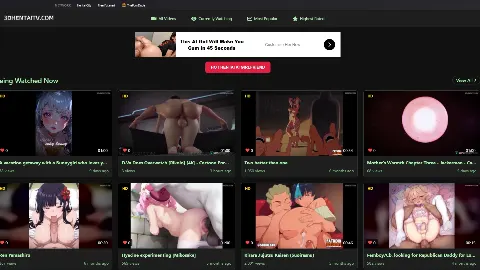 3DHentai.it.com 사이트 화면 1