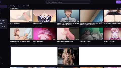 Hentai.SH 사이트 화면 1