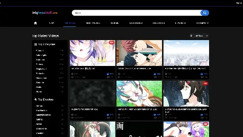OnlyHentaiStuff 사이트 화면 4