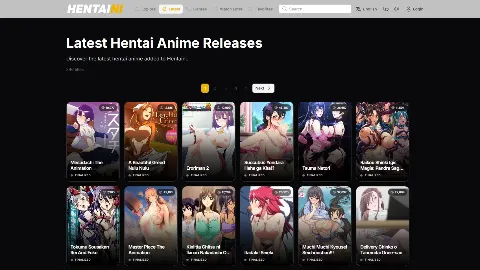 Hentaini 사이트 화면 5