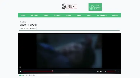 싸나이 사이트 화면 2