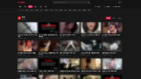 밤딸기 사이트 화면 4