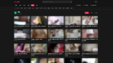 밤딸기 사이트 화면 2